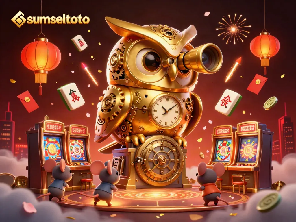 Engage in thrilling gaming at sumseltoto with a vibrant casino atmosphere illustrated