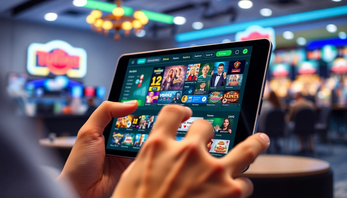 Engaging view of bk860s.com platform showcasing vibrant online gaming options with a user-friendly interface.