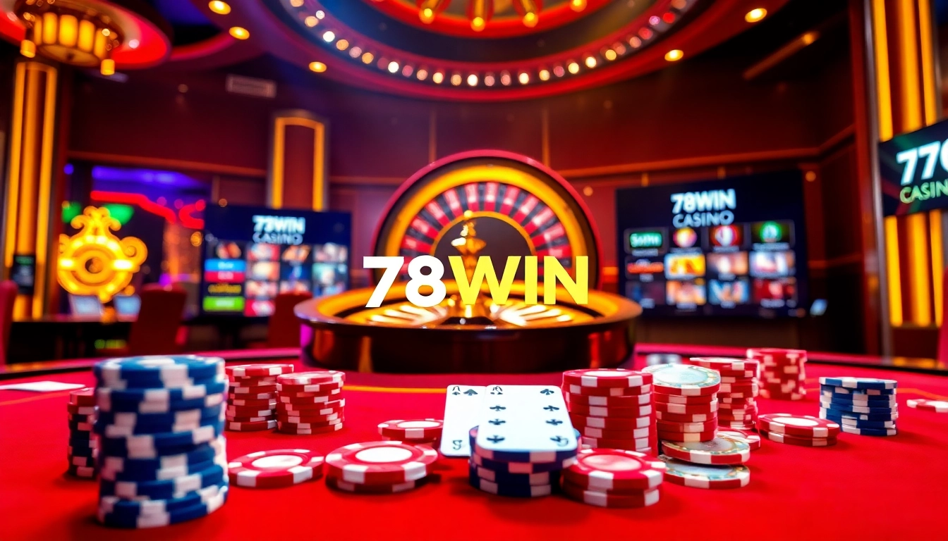 Experience the thrill of winning at 78WIN's luxurious casino games.