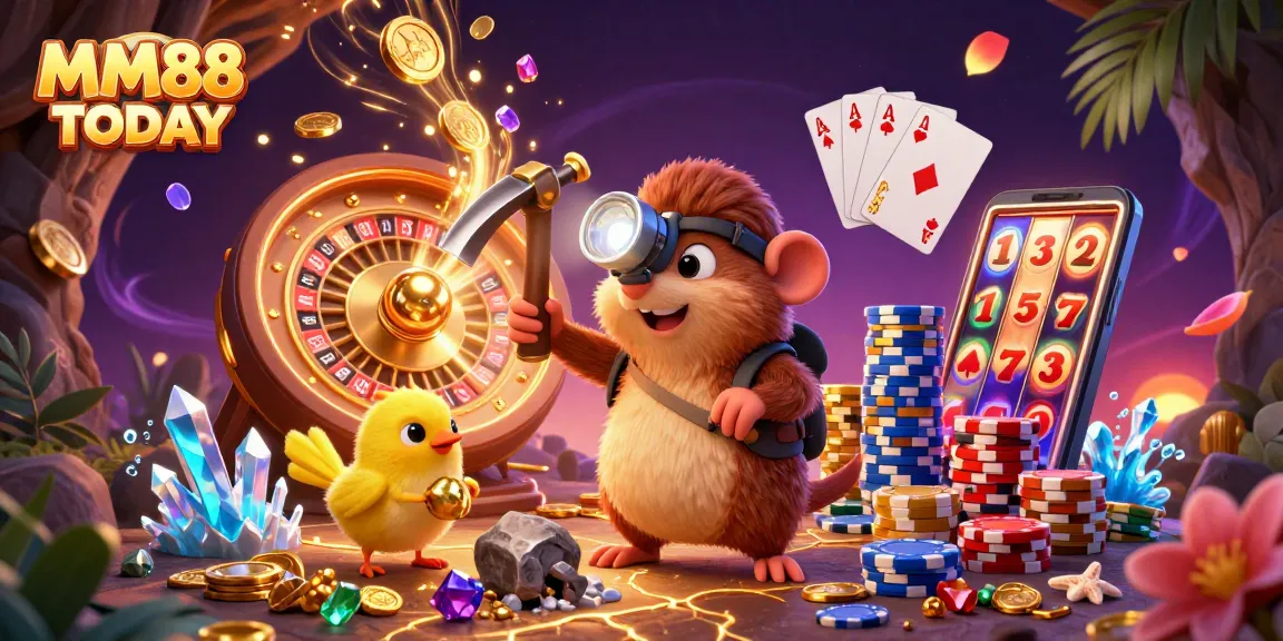 Experience the thrilling MM88 TODAY world of online gaming with vibrant treasures and casino action!